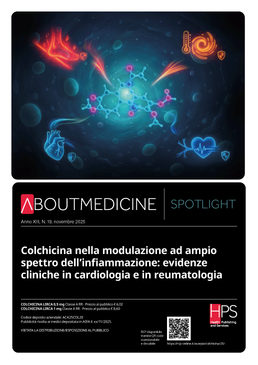 Colchicina nella modulazione ad ampio spettro dell’infiammazione: evidenze cliniche in cardiologia e in reumatologia